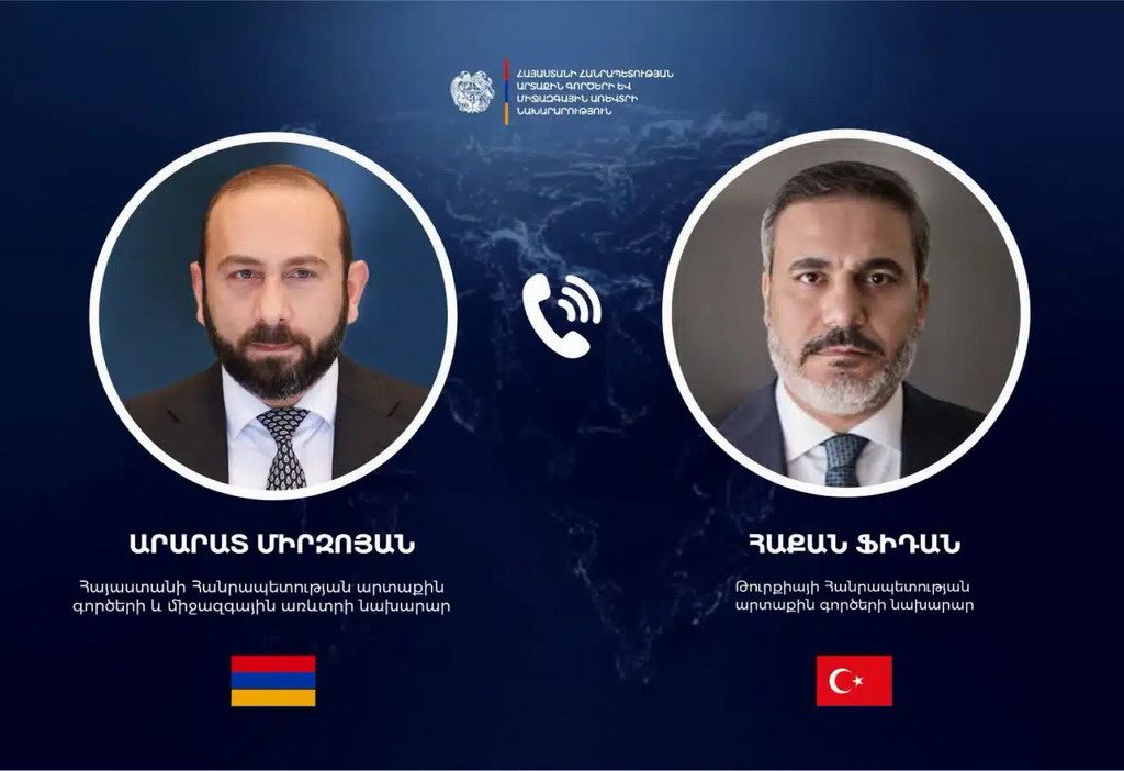 Mirzoyan y Fidan abordan la cooperación y la energía entre Armenia y Turquía