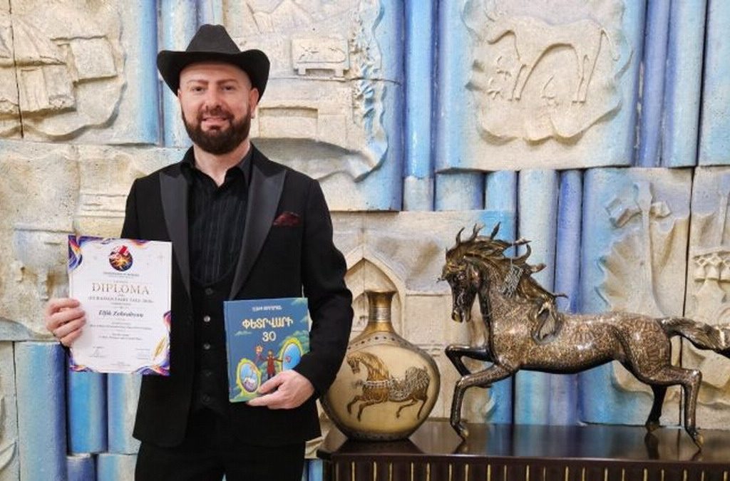 Armenian writer Elfik Zohrabyan wins the Best Author in Eurasian Short Story 2026 award