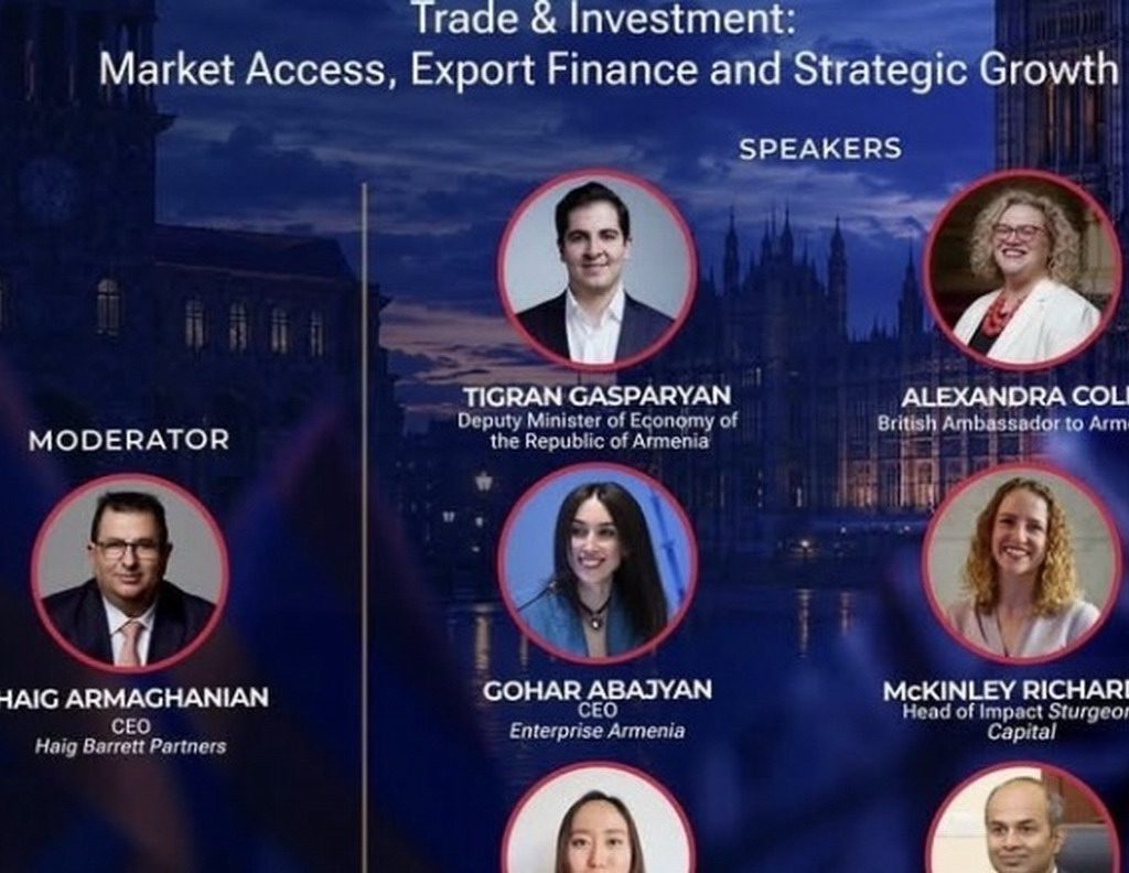 Ereván acogió el Foro Empresarial Armenia-Reino Unido con una apuesta por la cooperación económica y cultural