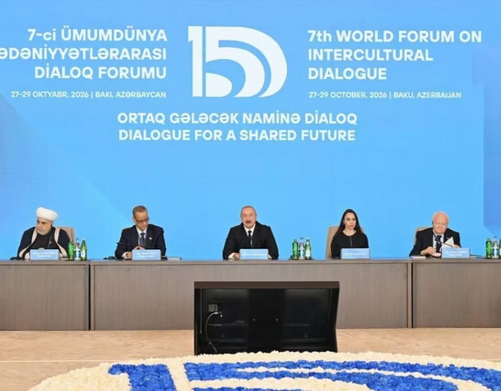Ilham Aliyev denuncia en el VII Foro Mundial sobre Diálogo Intercultural que los riesgos para Azerbaiyán provienen exclusivamente del exterior