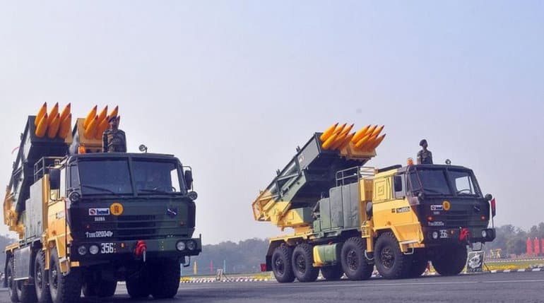 Armenia e India negocian la producción local de misiles Pinaka Mk-II en Ereván