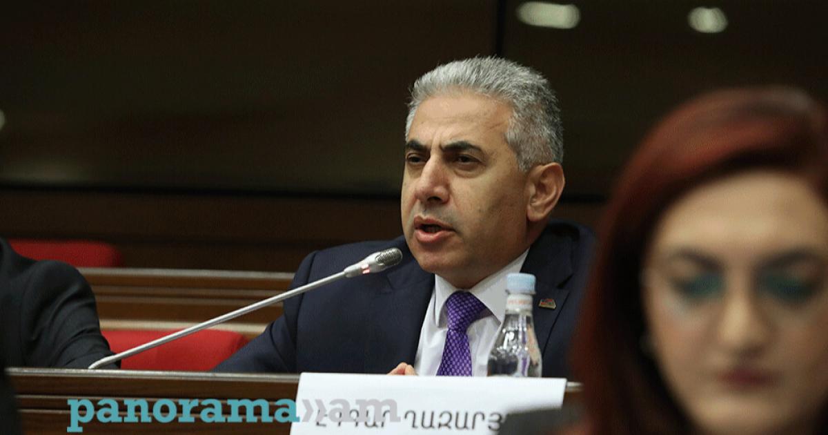 Armenian opposition MP blames Pashinyan for freeze on bank accounts