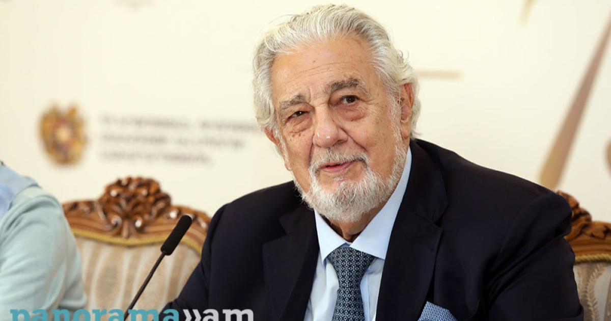 Plácido Domingo shares highlights from Yerevan gala honoring Gegham Grigorian