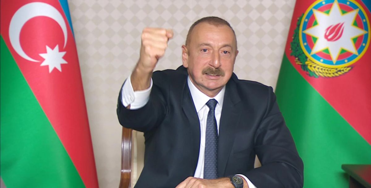 Алиев използва агресивна реторика срещу Армения на среща в Баку