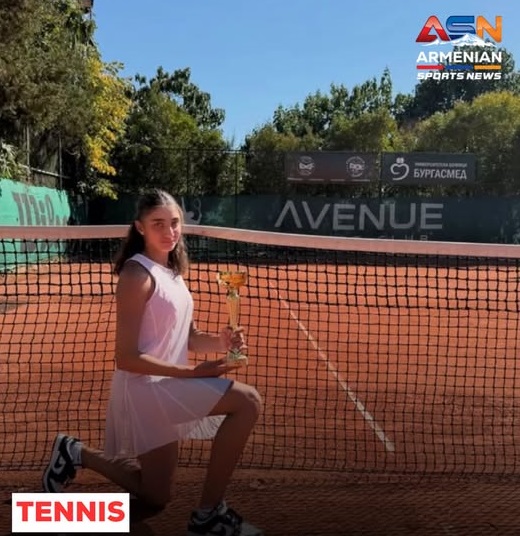 15-годишната арменска тенисистка Мария Азизян е шампионка на ITF J60.