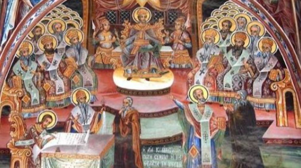 We honor the memory of the patriarchs who participated in the First Ecumenical Council
