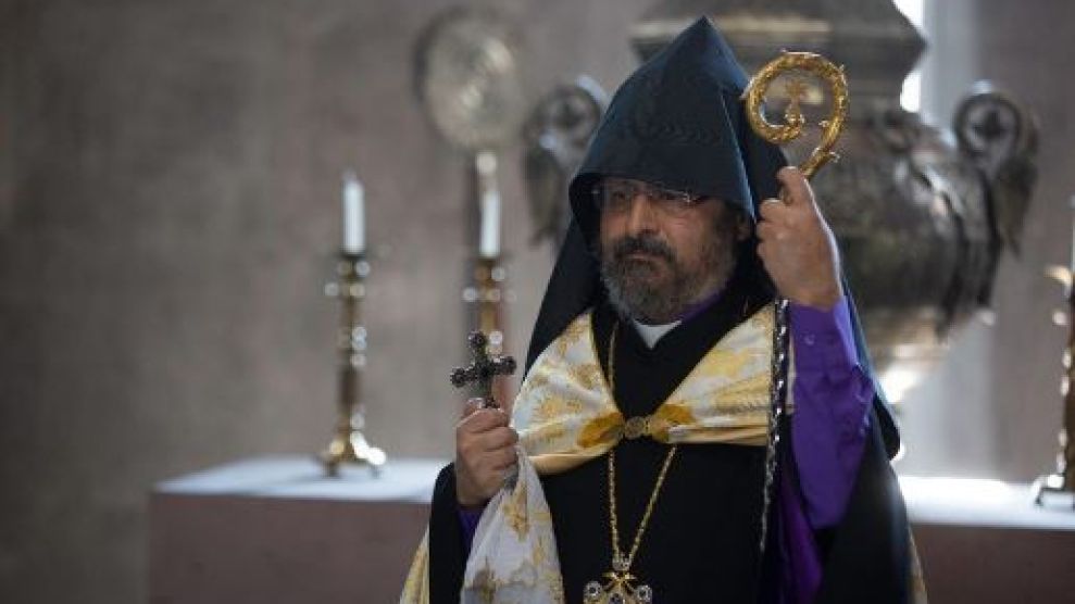 A liturgy will be celebrated at the Surp Khach Church on Akhtamar Island