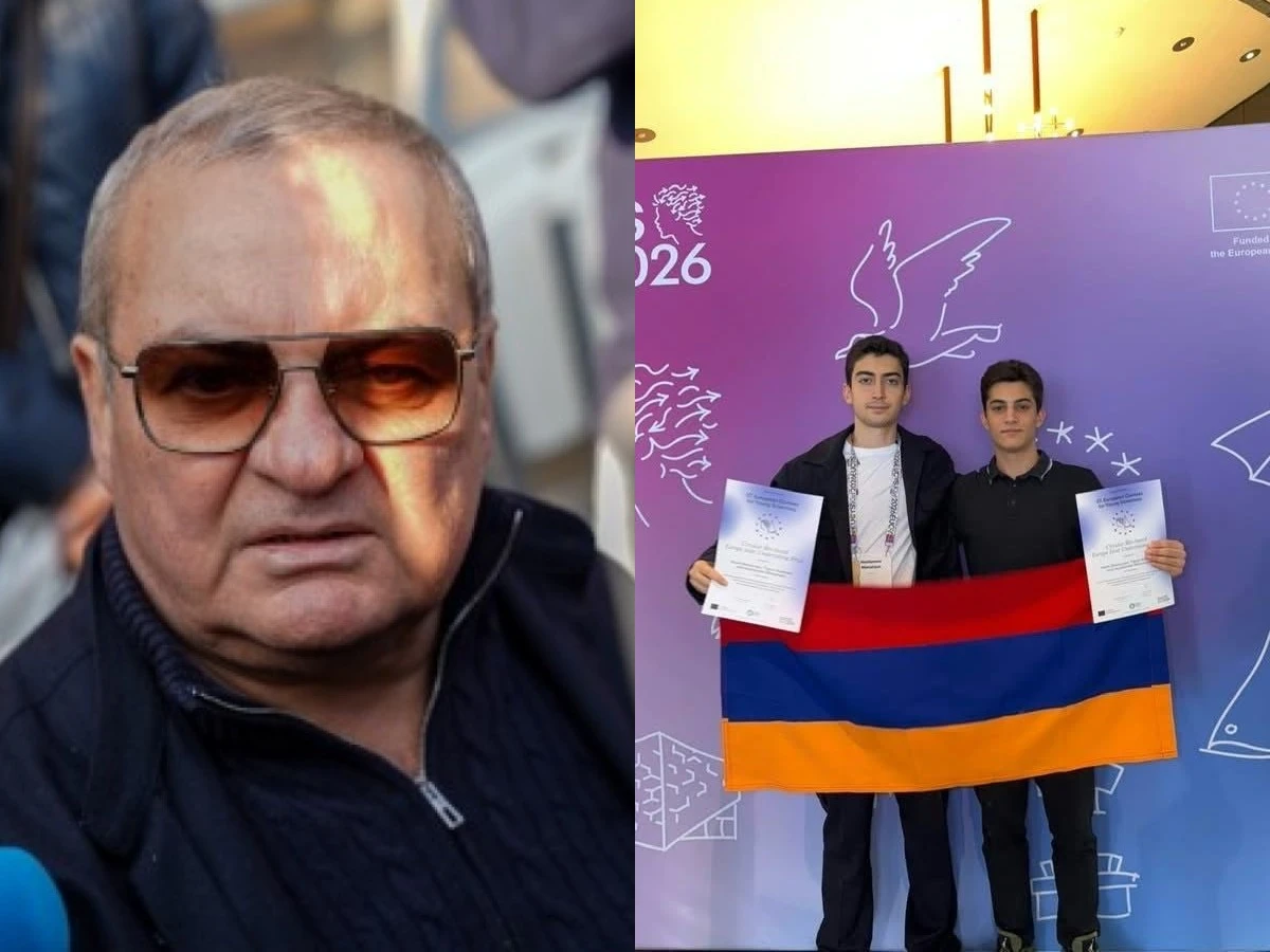 Внукът на Карен Карапетян печели международна награда