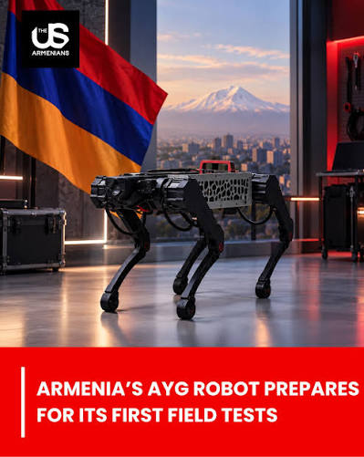 Арменска компания е разработила четириногия робот AYG