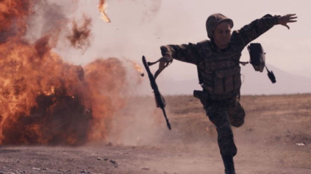The premiere of Jivan Avetisyan's film "The Reborn" in L.A.