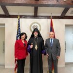 The Prelate Visits The Consulate General Of Armenia In Los Angeles