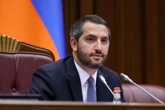 Ռուբեն Ռուբինյանը դասային աստիճան է շնորհել