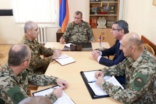 ՊՆ փոխնախարարը ծանոթացել է ծառայության կազմակերպմանը