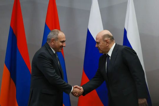 Mishustin congratulated Nikol Pashinyan