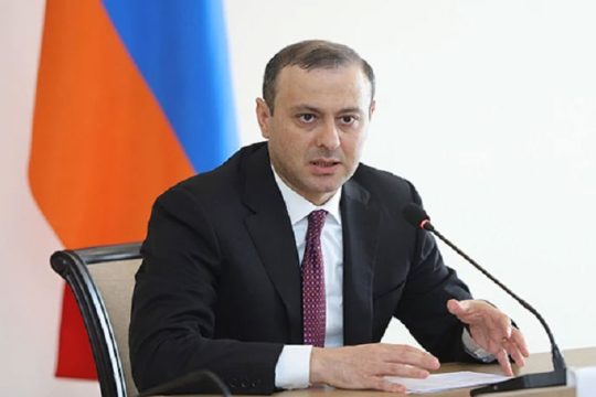 Armen Grigoryan was awarded the 1st degree medal "For Services to the Homeland"