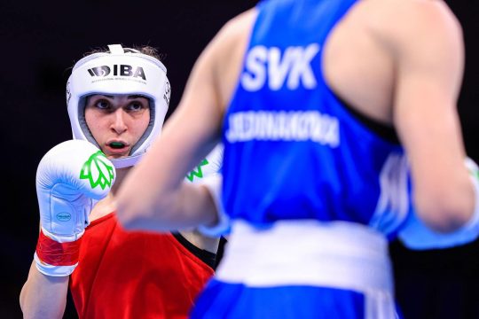 Boxer Elida Kocharyan advanced to the semifinals of the European Championships, securing at least a bronze medal.