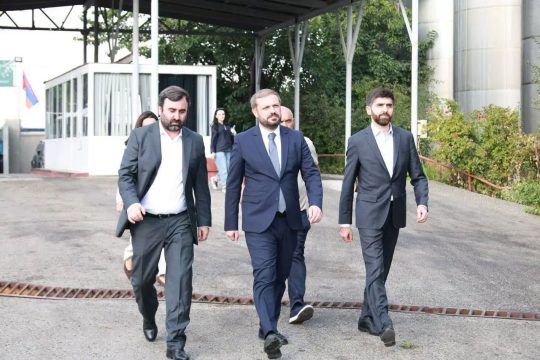 Papoyan visited the procurement station of the "Ararat" brandy-wine-vodka combine