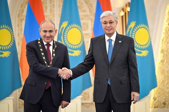 We share the grief and wish you strength at this difficult time: Pashinyan to Tokayev