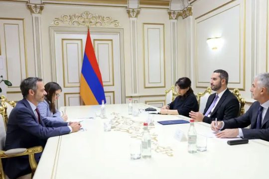 Ռուբեն Ռուբինյանն ընդունել է Ֆրանսիայի նորանշանակ դեսպանին