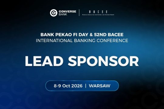 Converse Bank is the main sponsor of the BACEE International Banking Conference