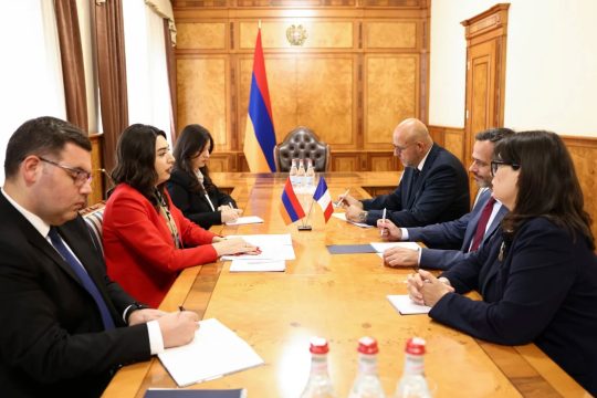 Համագործակցությունը կշարունակի զարգանալ՝ ընդգրկելով նոր ուղղություններ․ ՆԳ նախարարն ընդունել է Հայաստանում Ֆրանսիայի նորանշանակ դեսպանին