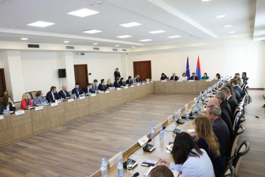 The Deputy Minister of Foreign Affairs of the Republic of Armenia received the delegation of the Working Group on Eastern Europe and Central Asia of the Council of the European Union