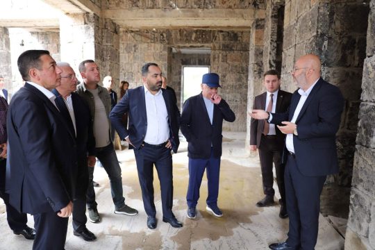 The chairman of the Urban Development Committee and the district governor of Shirak visited the construction squares of the province