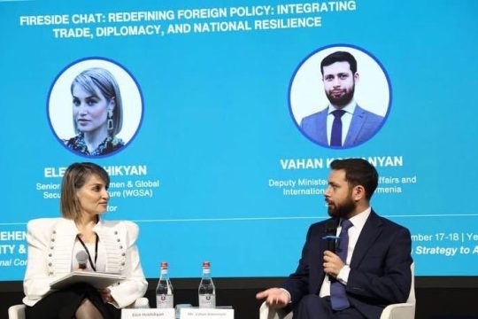 Vahan Kostanyan presented the change in Armenia's foreign policy priorities