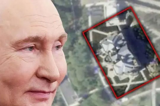 Strategic facility: New residence built for Putin in Sochi. BBC