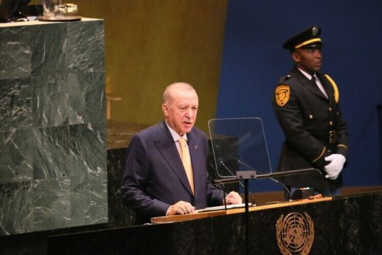 Erdogan again calls for the abolition of the veto right in the UN Security Council