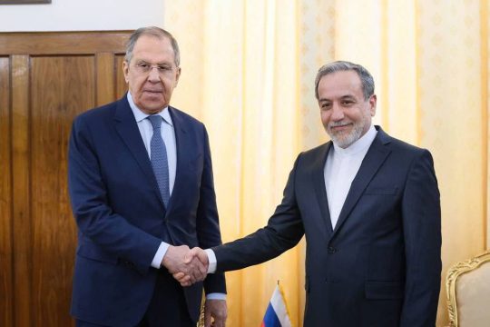 Lavrov and Araghchi noted that there is no alternative to a peaceful resolution of the Iranian crisis