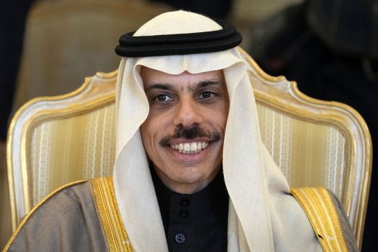 Saudi Arabia's Foreign Minister Arrives in Washington for Talks with Rubio