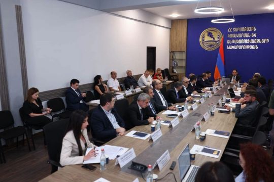 ՀՀ ՏԿԵՆ-ում տեղի է ունեցել «Հայաստանի էլեկտրական ցանցեր»-ի 100% բաժնետոմսերի նկատմամբ հանրային գերակա շահ ճանաչելու մասին» Կառավարության որոշման նախագծի հանրային լսումը