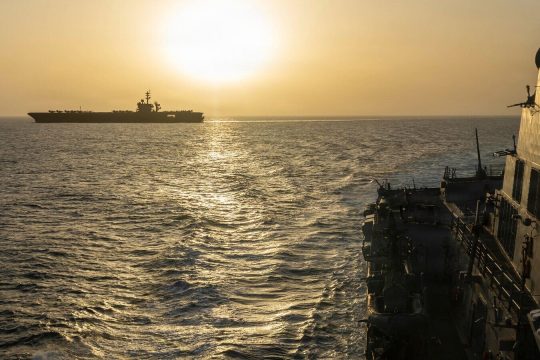 US Navy helps tankers transport 900 million barrels of oil through Strait of Hormuz