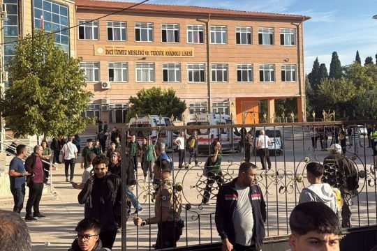 Shots fired near school in Turkey's Manisa province; several injured