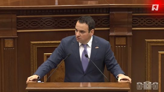 Narek Karapetyan compared the Ministry of Foreign Affairs and International Trade to the Ministry of "sex"