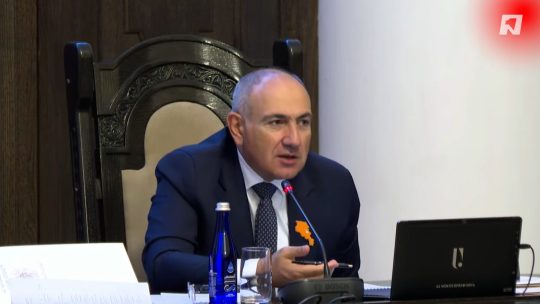 A state official should not even receive a pen as a gift: Pashinyan