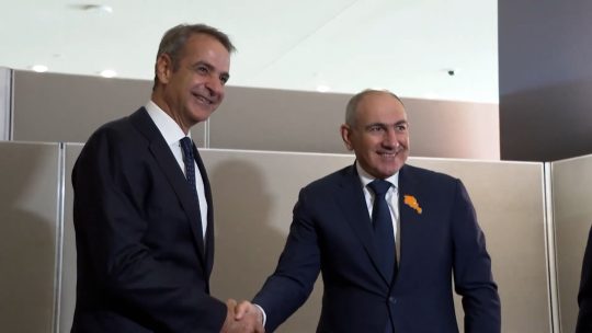 Տեղի է ունեցել Նիկոլ Փաշինյանի և Կիրիակոս Միցոտակիսի հանդիպումը