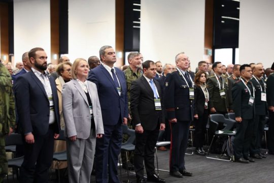 Սուրեն Պապիկյանը Պրահայում մասնակցել է «Future Forces Exhibition & Forum» ցուցահանդեսի բացման պաշտոնական արարողությանը