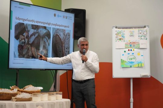 COP17. Խելացի գնումներից մինչև ամբողջահատիկ հաց. ներկայացվել է առողջ սննդի և կենսաբազմազանության կապը
