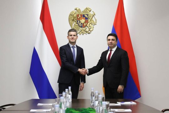 Ալեն Սիմոնյանն ու Թոմ Բերենդսենը քննարկել են ՀՀ-ԵՄ հարաբերություններին վերաբերող հարցեր