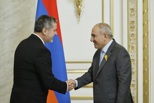 Փաշինյանն ու Կայզերը քննարկել են Հայաստան–ԵՄ հարաբերությունների խորացմանն ու տարածաշրջանային հաղորդակցություններին վերաբերող հարցեր