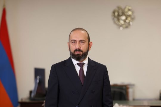 Ararat Mirzoyan will visit Iran