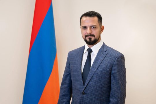 Արամայիս Գրիգորյանը նշանակվել է ՀՀ բարձր տեխնոլոգիական արդյունաբերության և արհեստական բանականության նախարարի տեղակալ