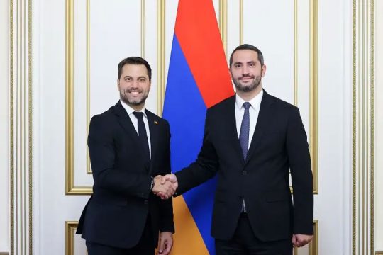 Rubinyan and Boucher discussed Armenia-Belgium cooperation