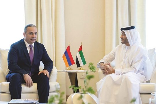 The Chairman of the Investigative Committee of the Republic of Armenia met with the Attorney General of the UAE in Abu Dhabi