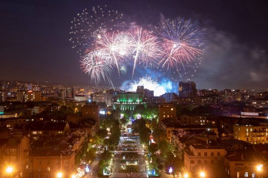 The Russian Embassy congratulated on Yerevan Day