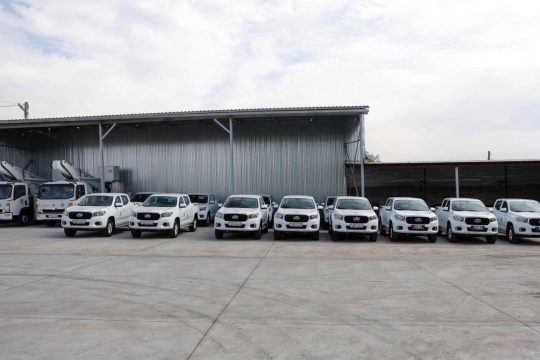 ENA regional branches will be provided with 25 new vehicles and three parking towers