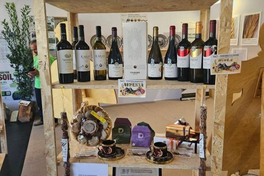 Armenia is represented at the global exhibition "From Seeds to Foods" in Rome, with its cuisine, historical and cultural heritage