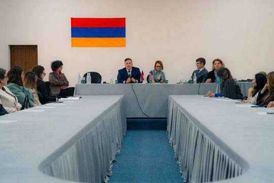 US Deputy Ambassador presents TRIPP program in Martuni